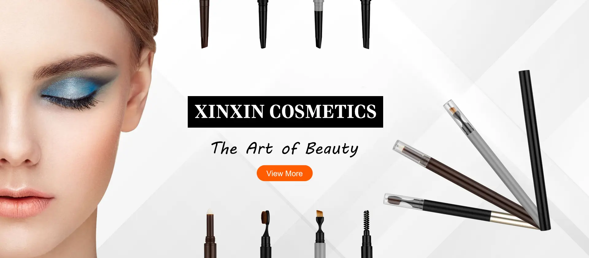 Kina øjenbryn makeup emballage