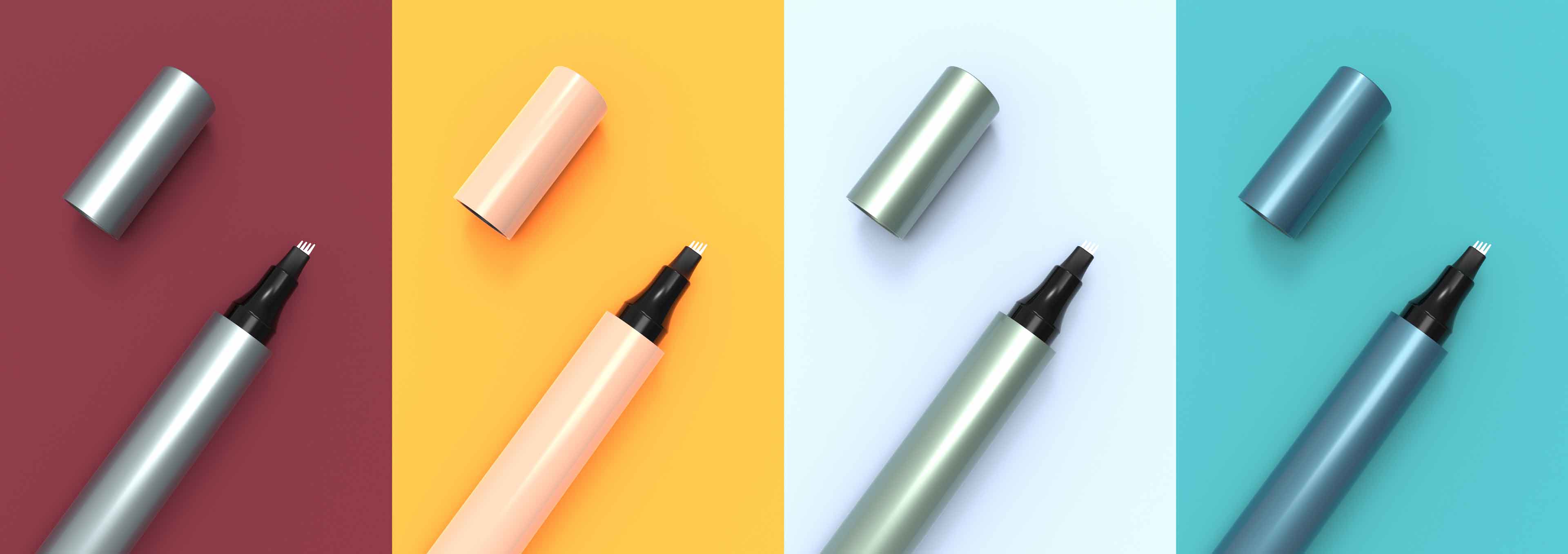 Sig farvel til en bunke makeupværktøjer! Denne to-endede øjenbrynsblyant og konturbørste lader selv begyndere opnå naturligt definerede bryn.